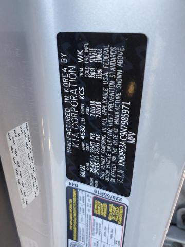 KNDP63AC9N7985971 KIA SPORTAGE S