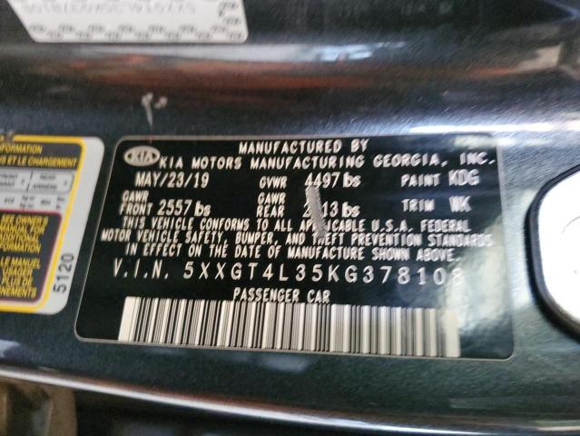 5XXGT4L35KG378108 KIA Optima Lx