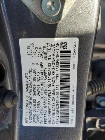 2HGFC2F66LH501954 Honda Civic Lx