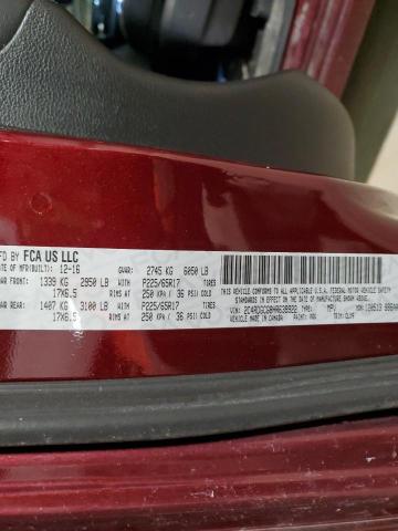 2C4RDGCG8HR639922 Dodge Grand Caravan Sxt