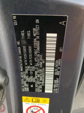 2T2BZMCA3GC021544 Lexus Rx 350 Base