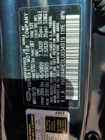 KM8R44HE0LU034919 Hyundai Palisade Sel