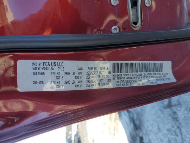 1C4PJMLBXKD254567 Jeep Cherokee Latitude Plus