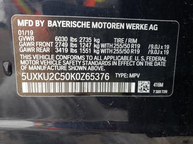 5UXKU2C50K0Z65376 BMW X6 Xdrive35i