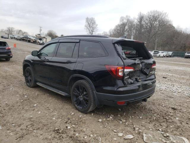 5FNYF6H77LB026977 Honda Pilot Black