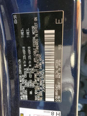 JTJHZKFA4L2025476 Lexus Rx 350 L