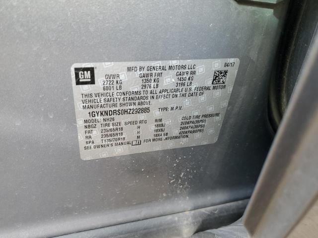 1GYKNDRS0HZ292885 Cadillac XT5 LUXURY