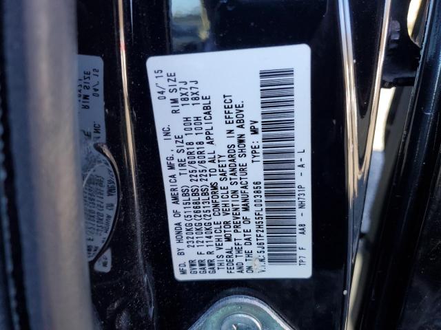 5J6TF2H55FL003856 Honda Crosstour Exl