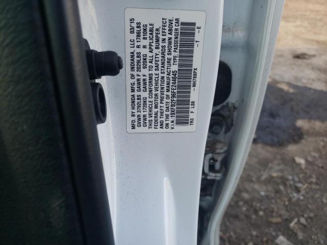 19XFB2F96FE244645 Honda CIVIC EXL