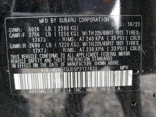 4S4BTGUD5P3127630 Subaru Outback Wilderness