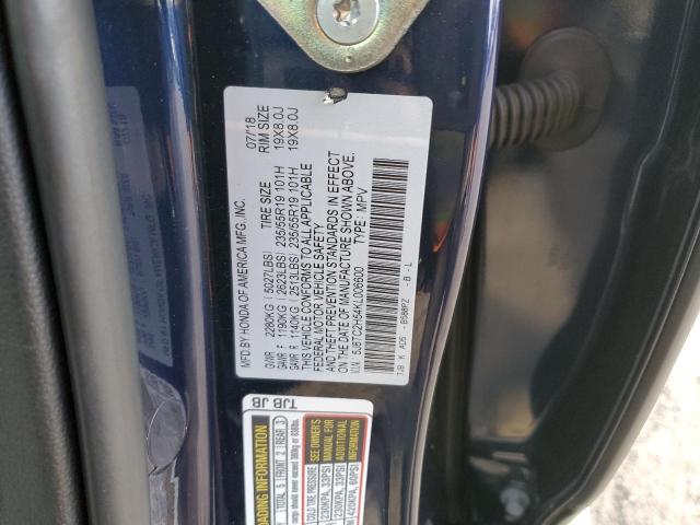 5J8TC2H54KL006600 Acura Rdx Technology
