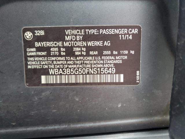 WBA3B5G50FNS15649 BMW 328 Xi Sulev