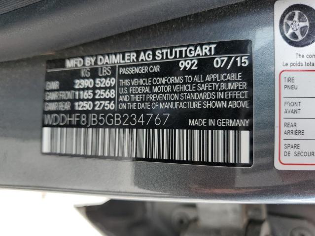 WDDHF8JB5GB234767 Mercedes-Benz E 350 4matic