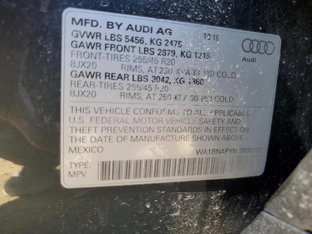 WA1BNAFY5L2038131 Audi Q5 Premium Plus