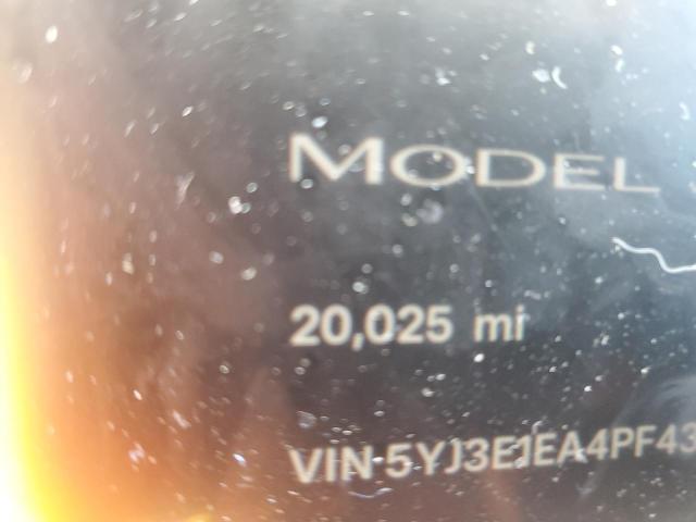 5YJ3E1EA4PF430146 Tesla MODEL 3