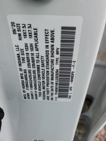 7FARW1H81LE023254 Honda CR-V EXL