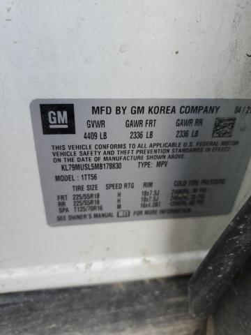 KL79MUSL5MB178830 Chevrolet Trailblazer Rs