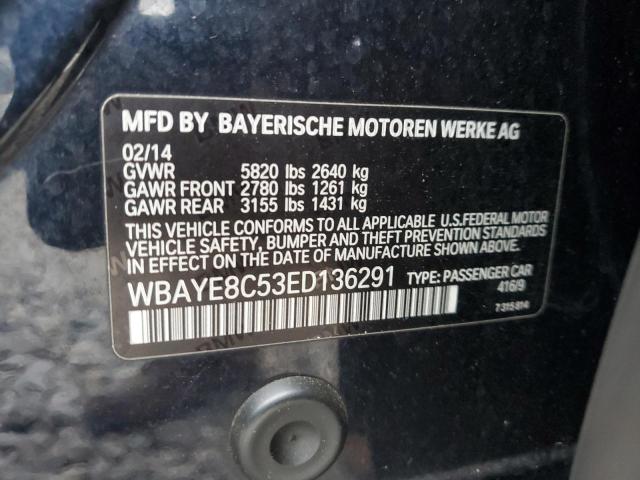 WBAYE8C53ED136291 BMW 750 LI