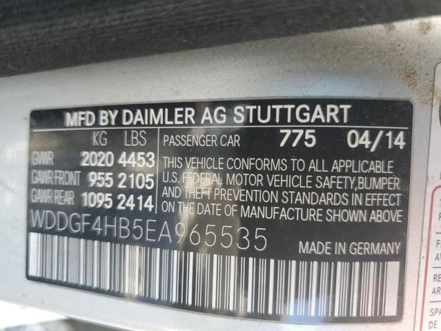 WDDGF4HB5EA965535 Mercedes-Benz C 250
