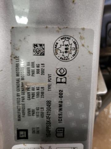 1G4PP5SK4F4190498 Buick Verano