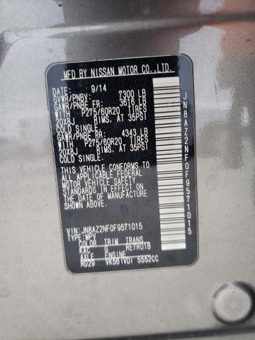 JN8AZ2NF0F9571015 Infiniti QX80
