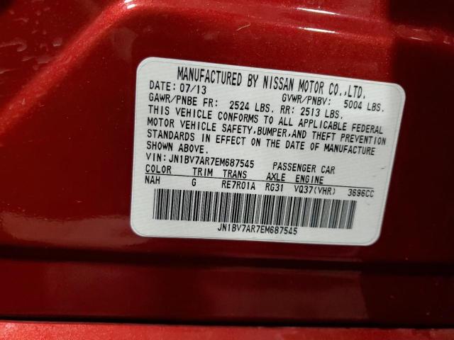 JN1BV7AR7EM687545 Infiniti Q50 BASE