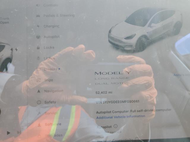 5YJYGDEE0MF080661 Tesla Model Y