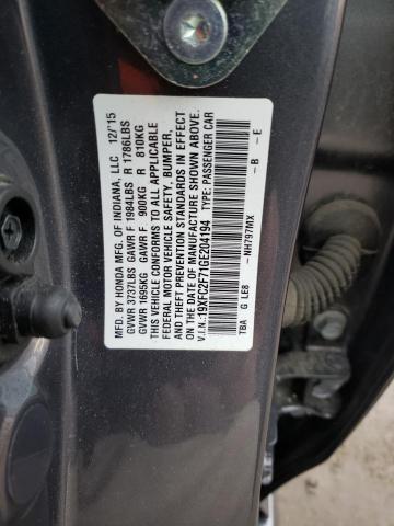 19XFC2F71GE204194 Honda CIVIC EX