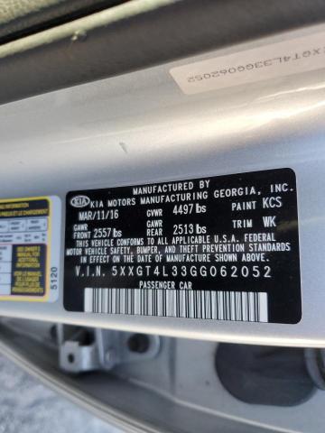 5XXGT4L33GG062052 KIA Optima Lx