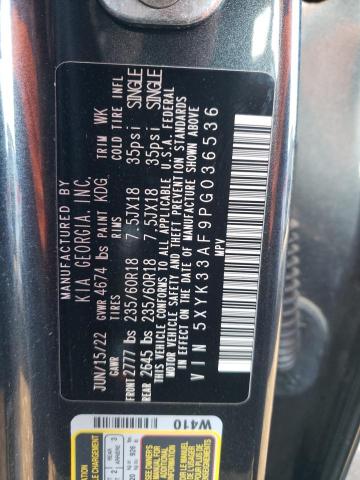 5XYK33AF9PG036536 KIA Sportage Ex