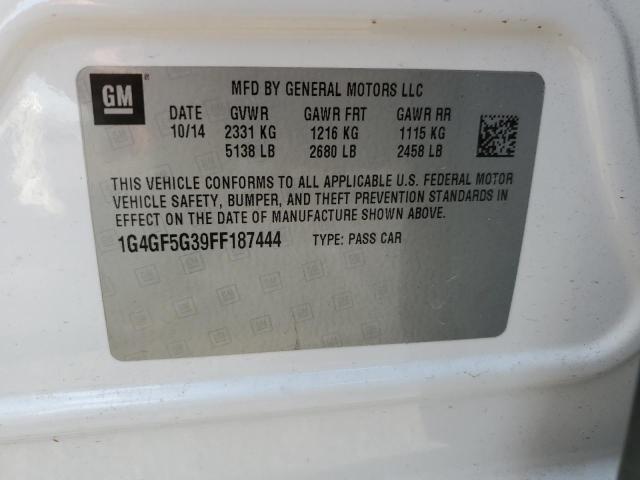 1G4GF5G39FF187444 Buick Lacrosse Premium