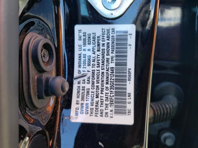 19XFC1F35GE212449 Honda CIVIC EX