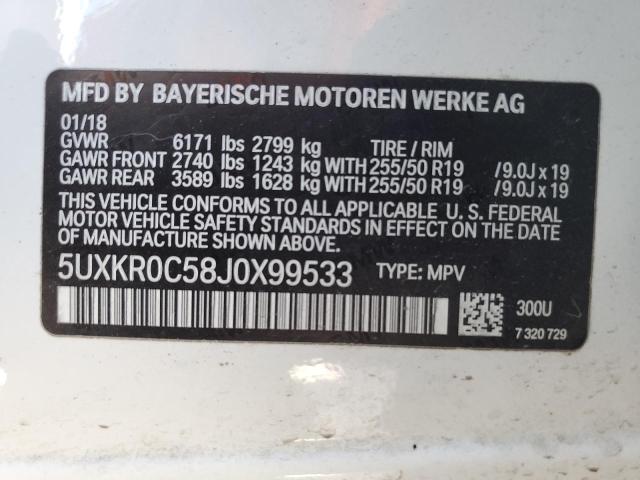 5UXKR0C58J0X99533 BMW X5 Xdrive35i