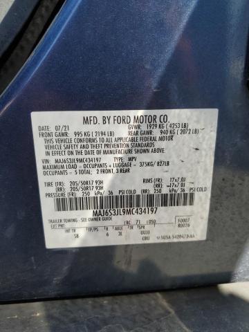 MAJ6S3JL9MC434197 Ford Ecosport Ses