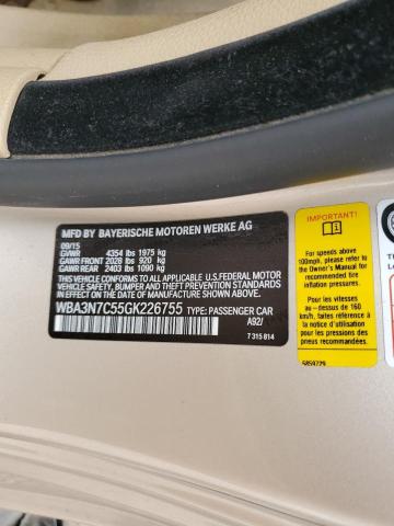WBA3N7C55GK226755 BMW 428 I