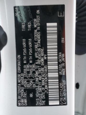 JTJBM7FX0K5214645 Lexus GX 460