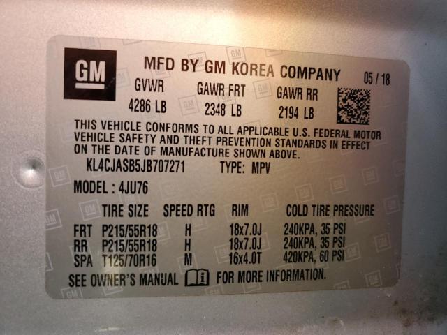 KL4CJASB5JB707271 Buick Encore Preferred