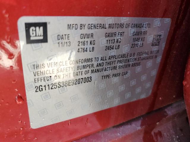 2G1125S38E9207003 Chevrolet IMPALA LT