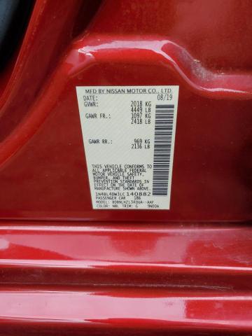 1N4BL4DW3LC140882 Nissan ALTIMA SV