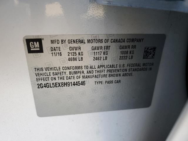2G4GL5EX8H9144546 Buick Regal Sport Touring
