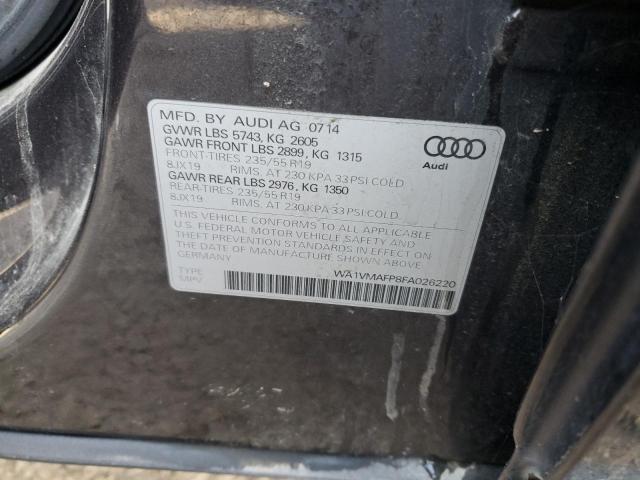 WA1VMAFP8FA026220 Audi Q5 Tdi Prestige