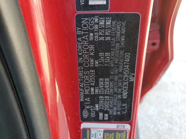 KNDCE3LC1H5047400 KIA Niro Ex Touring