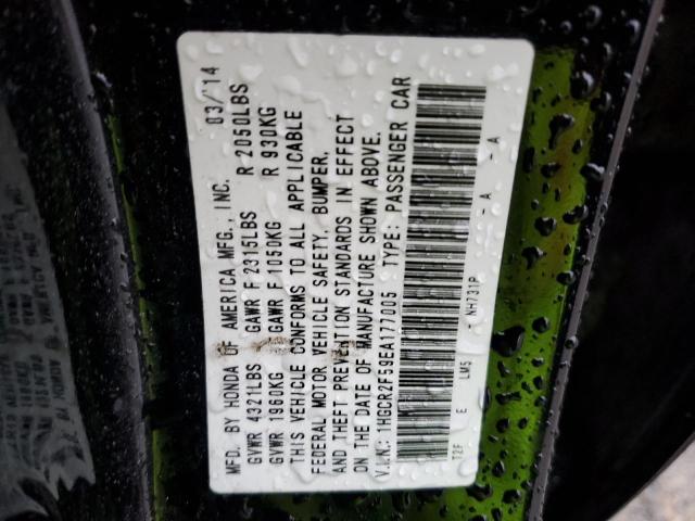 1HGCR2F59EA177005 Honda Accord Sport