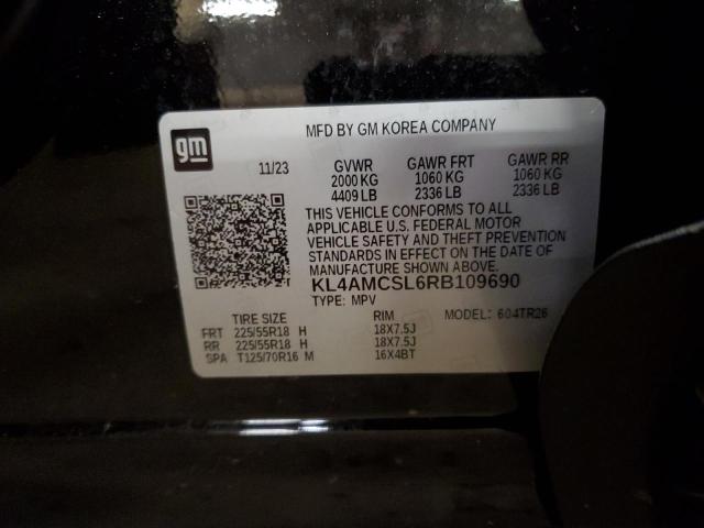 KL4AMCSL6RB109690 Buick Encore Gx Preferred