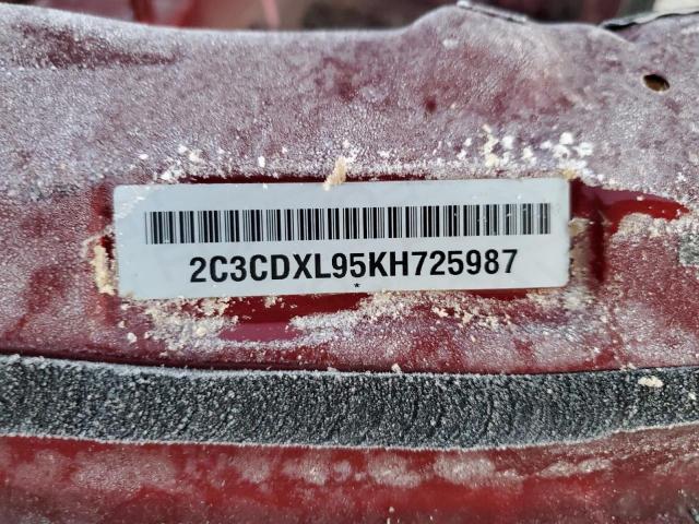 2C3CDXL95KH725987 Dodge Charger Srt Hellcat
