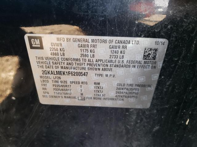 2GKALMEK1F6200547 GMC TERRAIN SL
