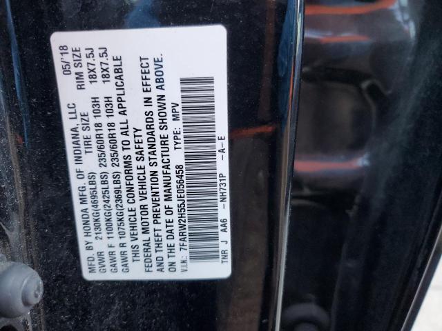 7FARW2H55JE056458 Honda CR-V EX