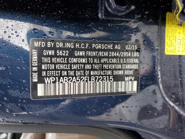 WP1AB2A52FLB72315 Porsche MACAN S