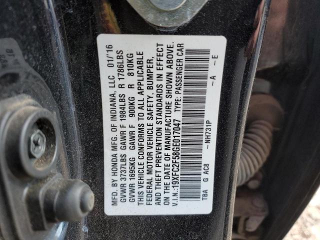 19XFC2F58GE017047 Honda Civic Lx