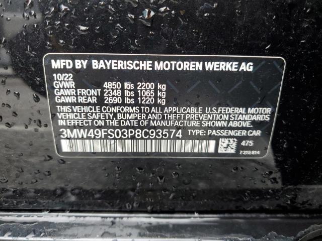 3MW49FS03P8C93574 BMW M340I